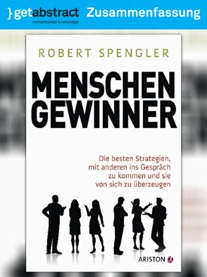 cover image of Menschengewinner (Zusammenfassung)